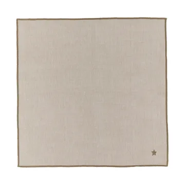 Twinkle kangaslautasliina 40 x 40 cm 4-pakkaus - Taupe - House Doctor