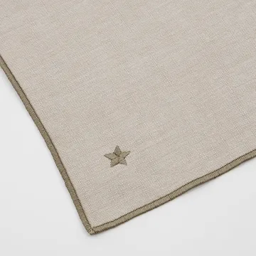 Twinkle kangaslautasliina 40 x 40 cm 4-pakkaus - Taupe - House Doctor