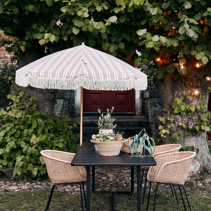 Umbra aurinkovarjo Ø190 cm, Red-green House Doctor