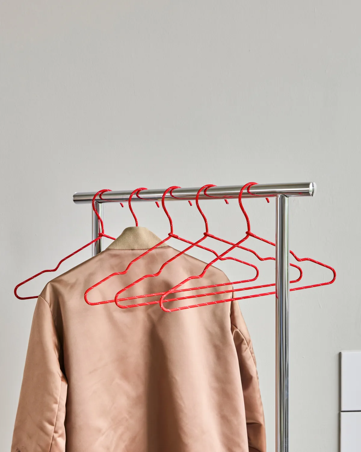 Wire vaateripustin 6-pack, Punainen House Doctor