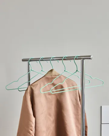 Wire vaateripustin 6-pack - Vihreä - House Doctor