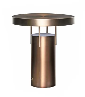 BringMe kannettava pöytävalaisin - Burnished brass. - Hübsch Interior