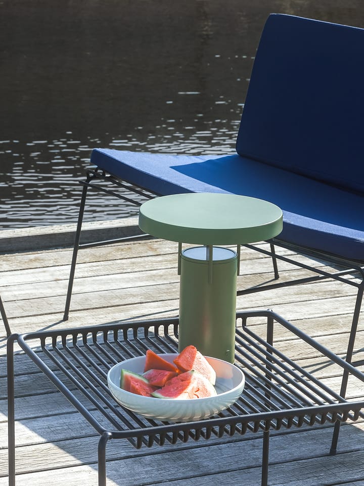 BringMe kannettava pöytävalaisin, Vihreä Hübsch Interior
