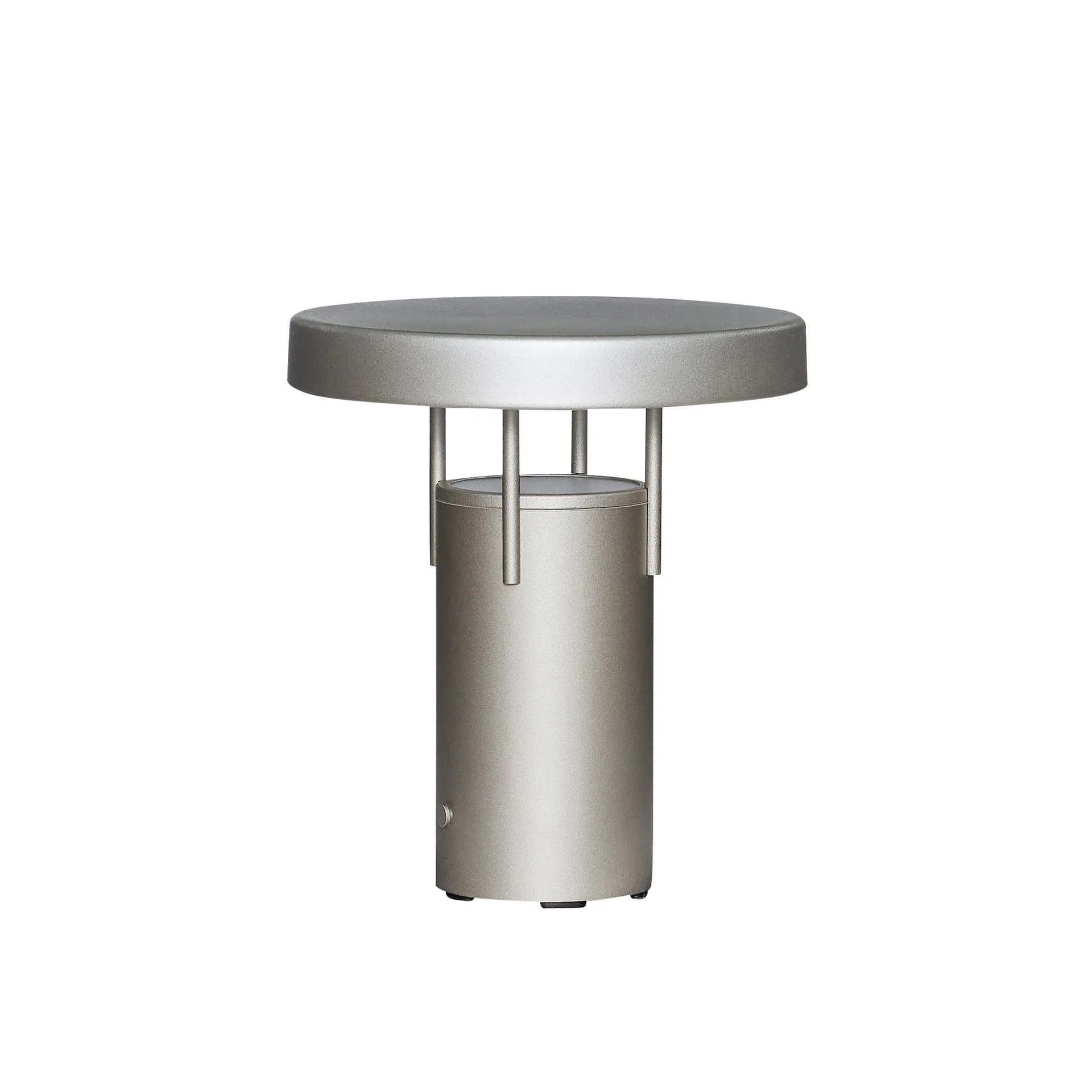 BringMe mini kannettava pöytävalaisin, Metallic sand. Hübsch Interior