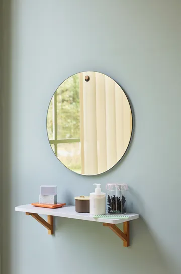 Heir säilytyspurkki lasia keskikoko - Vaaleanpunainen - Hübsch Interior