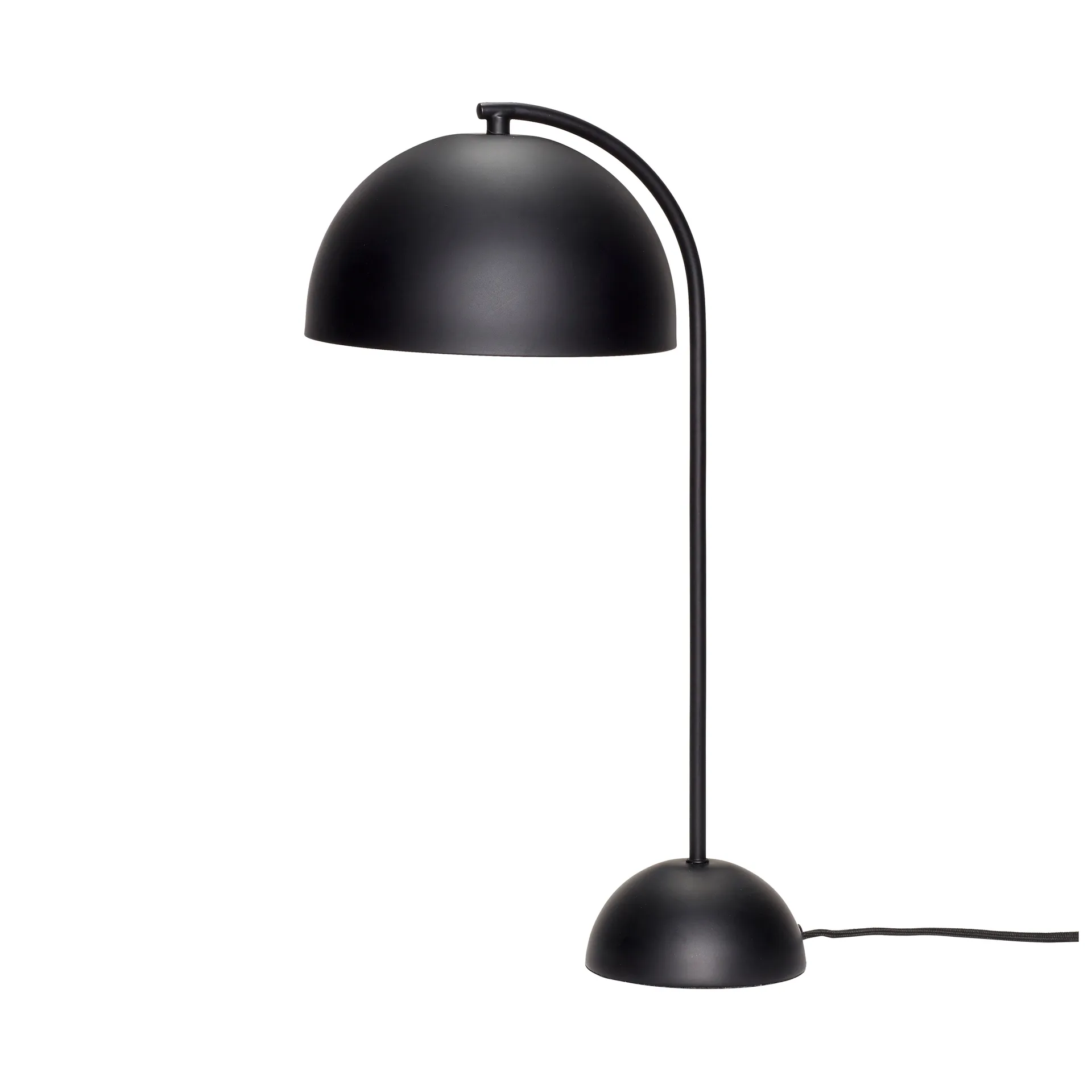 Hübsch pöytävalaisin Ø23 cm, Musta Hübsch Interior