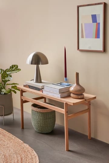 Hübsch pöytävalaisin 33 cm - Metalli-nikkeli - Hübsch Interior