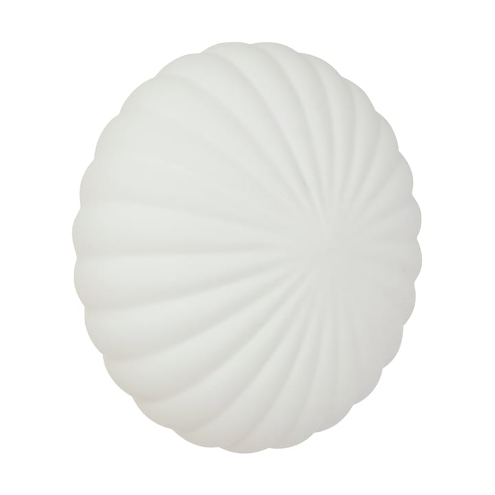 Kumu lamppu Ø25 cm, Valkoinen Hübsch Interior