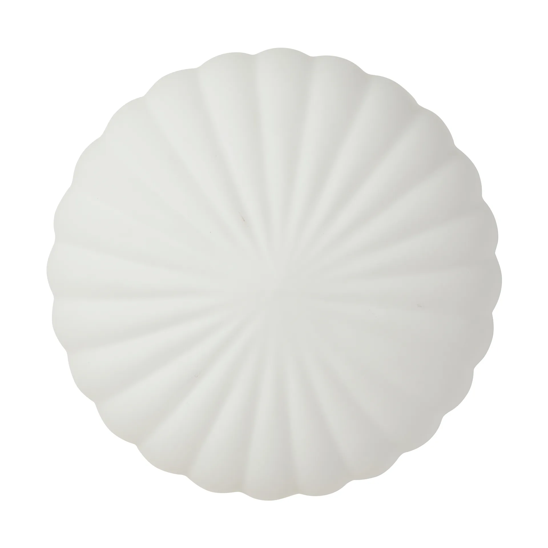 Kumu lamppu Ø25 cm, Valkoinen Hübsch Interior