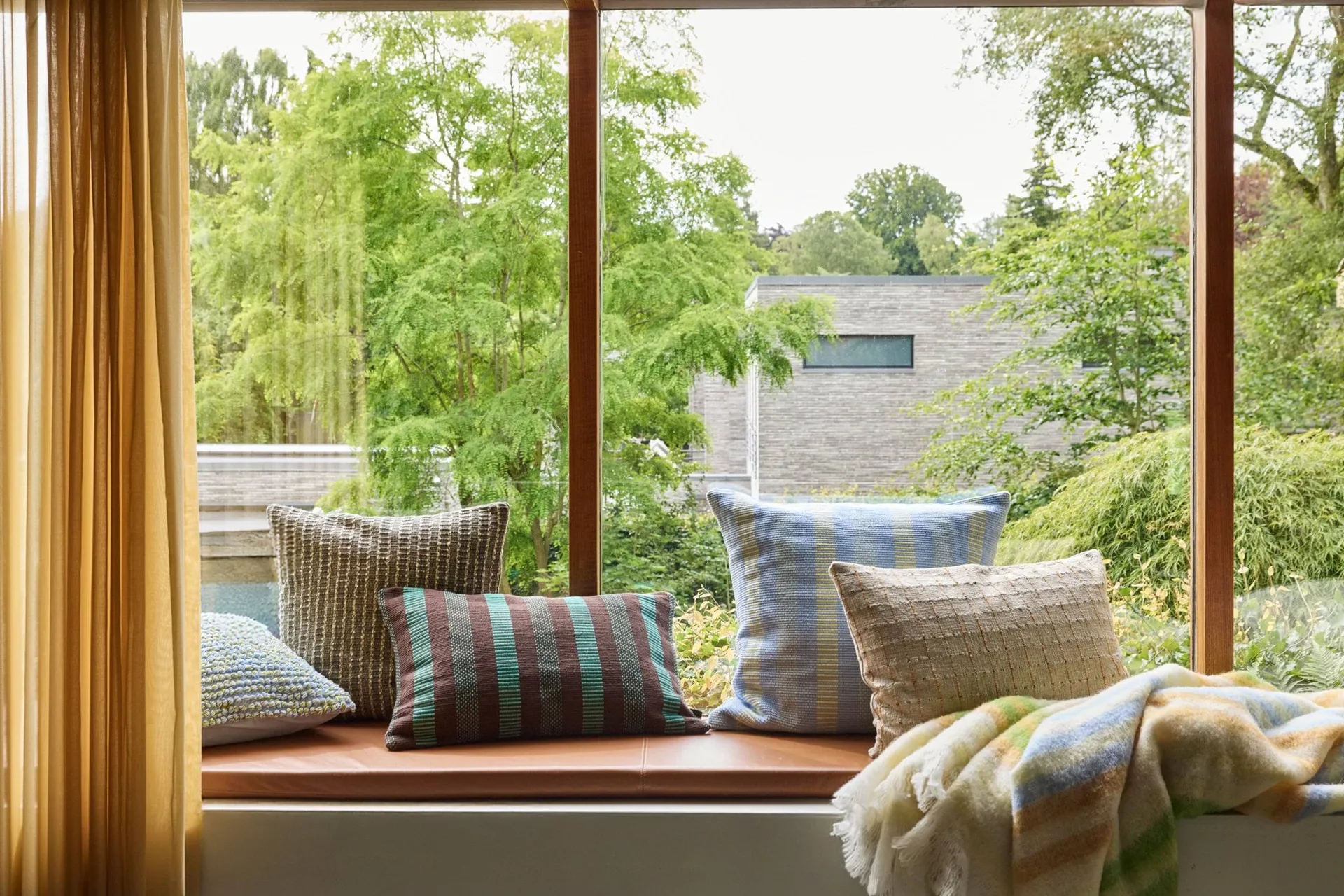 Loom viltti, Keltainen, 140x200 cm Hübsch Interior