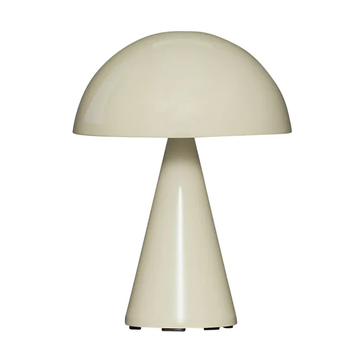Mush kannettava pöytälamppu - Hiekka - Hübsch