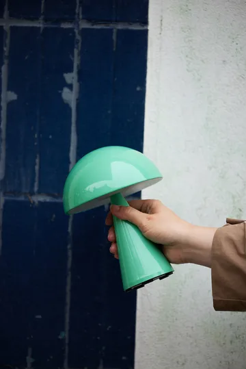 Mush kannettava pöytälamppu - Vihreä - Hübsch Interior