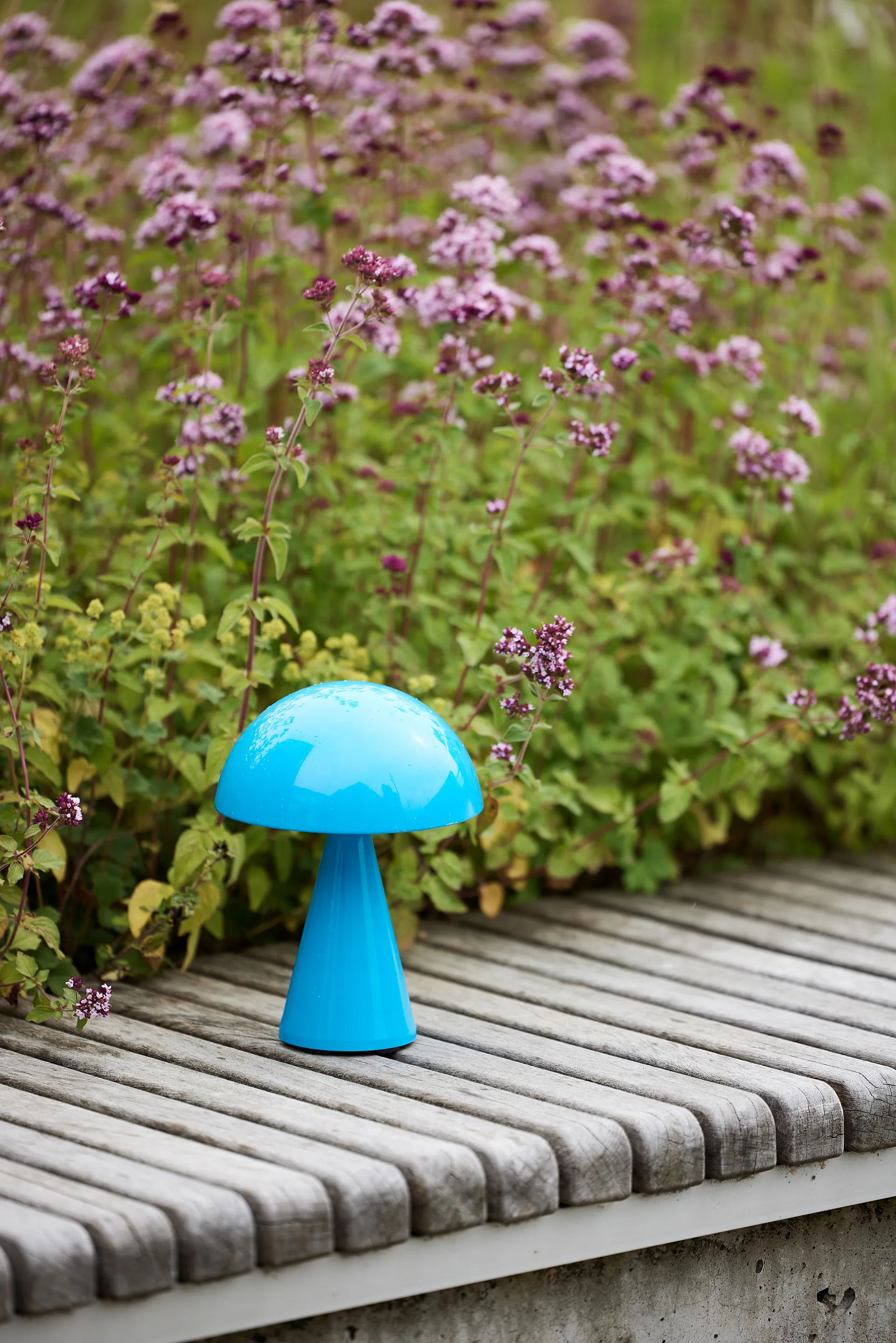 Mush kannettava pöytävalaisin, Blue Hübsch Interior