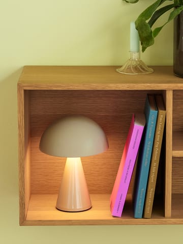 Mush kannettava pöytävalaisin - Hiekka - Hübsch Interior