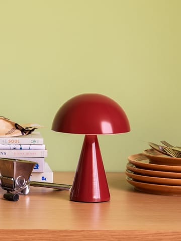 Mush kannettava pöytävalaisin - Punainen - Hübsch Interior