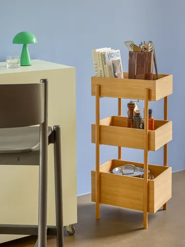 Mush kannettava pöytävalaisin - Vihreä - Hübsch Interior