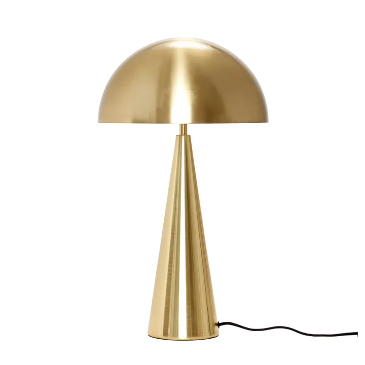 Mush pöytälamppu - Brass, tall 50 cm - Hübsch
