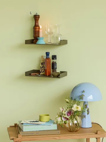 Mush pöytälamppu - Ice blue, mini 34 cm - Hübsch Interior