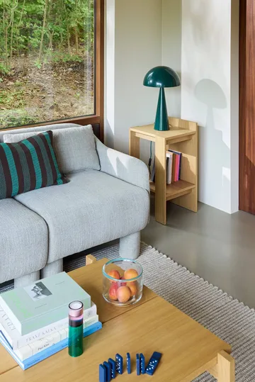 Mush pöytälamppu - Tummanvihreä, korkea 50 cm - Hübsch Interior