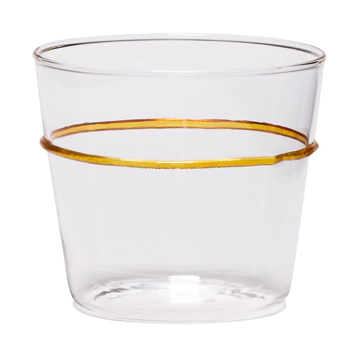 Orbit-juomalasi 20 cl, Keltainen Hübsch Interior