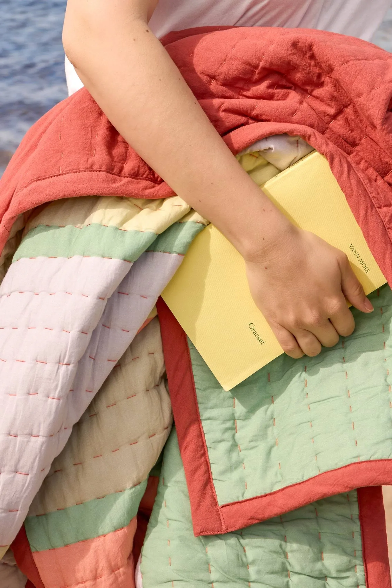 Pavilion viltti, Coral-multicolour, 140x200 cm Hübsch Interior