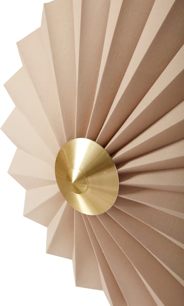 Pliss seinävalaisin - Beige - Hübsch Interior