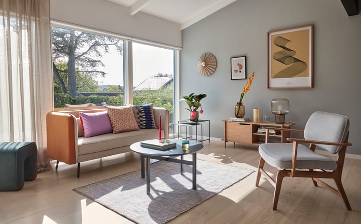 Pliss seinävalaisin, Beige Hübsch Interior