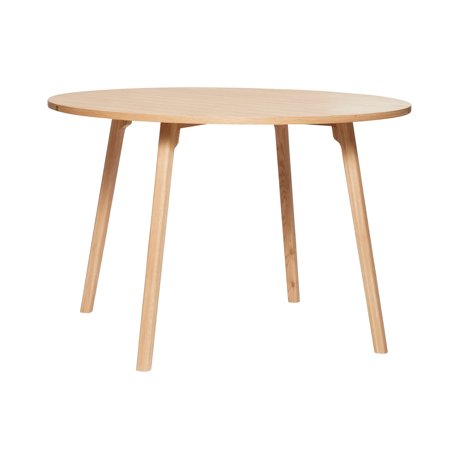 Ruokapöytä pyöreä Ø115 cm, Luonto Hübsch Interior