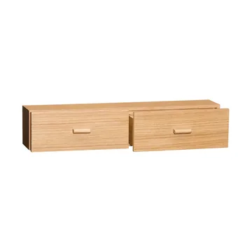 Shuno hylly - Tammi, 60x12x14 cm - Hübsch