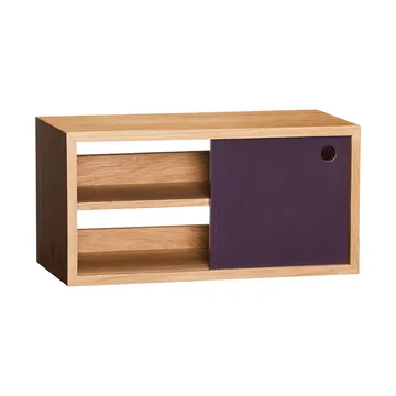 Slide hylly - Burgundy, 40x20x20 cm - Hübsch