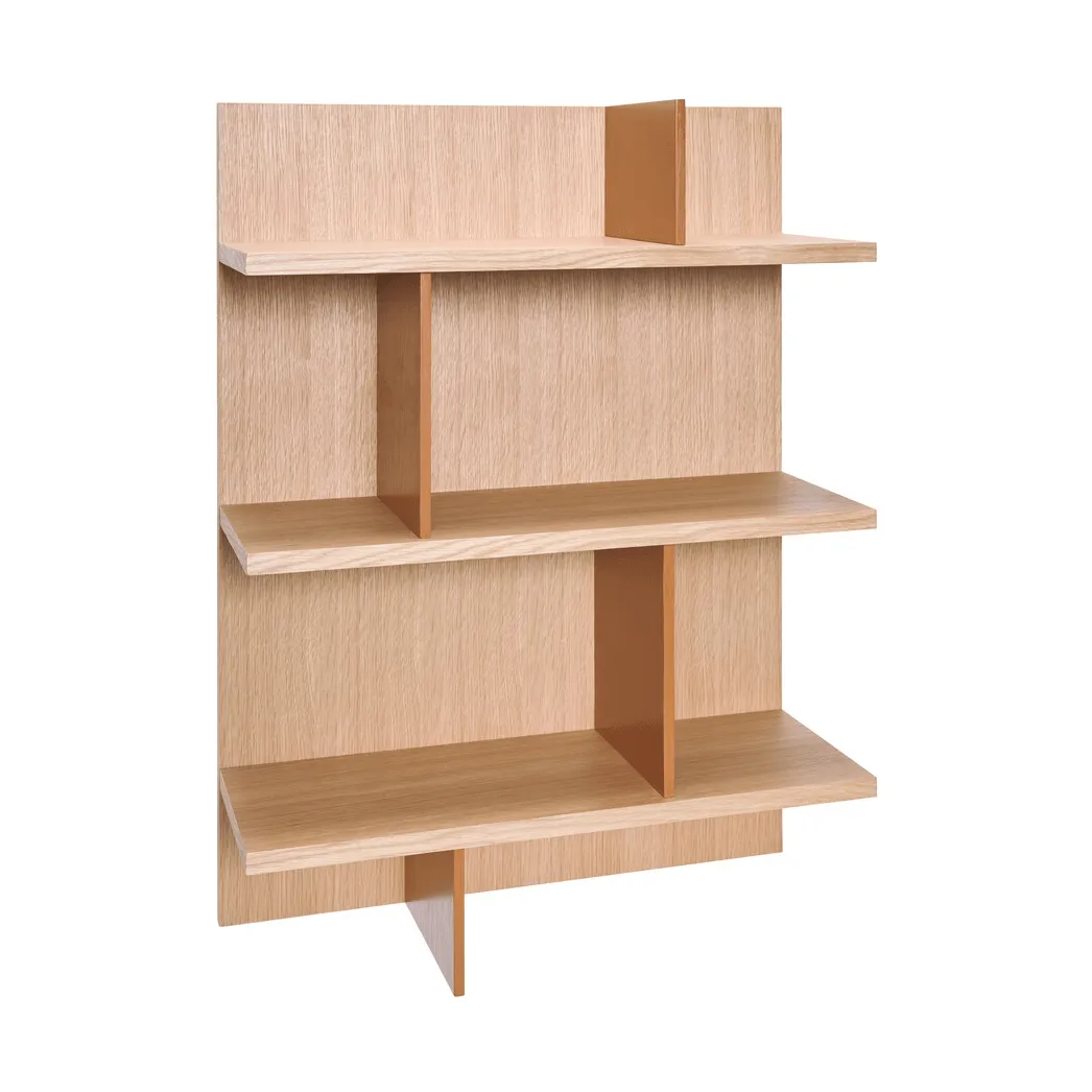 Stand-hylly, Tammi-punainen, 60x80x22 cm Hübsch