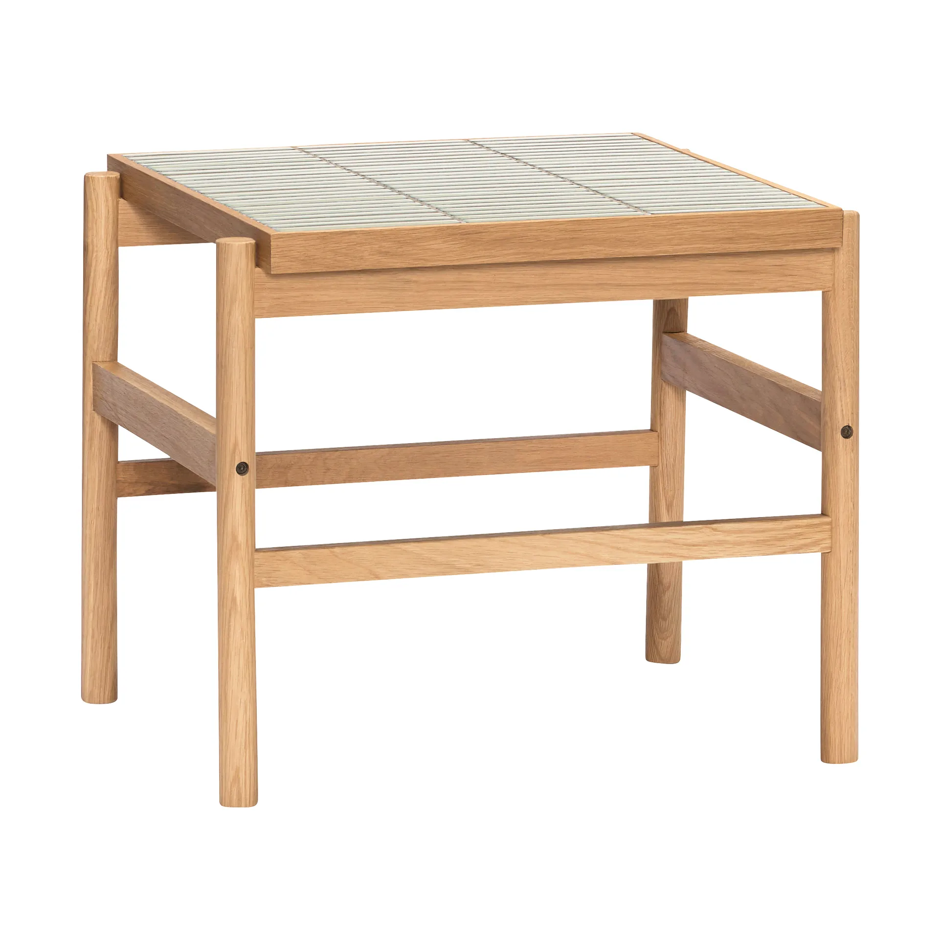 Tile sivupöytä, Tammi-minttu Hübsch Interior