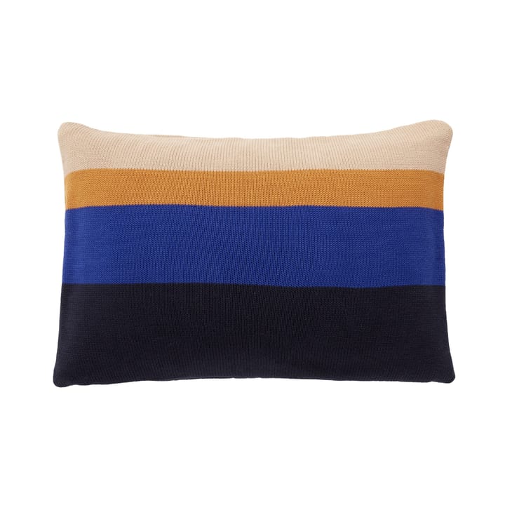 Tyyny, jossa on puuvillatäyte 40x60 cm - Sininen-amber-beige - Hübsch