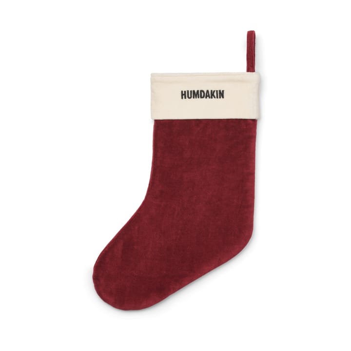 Humdakin joulusukka velvet - Maroon - Humdakin