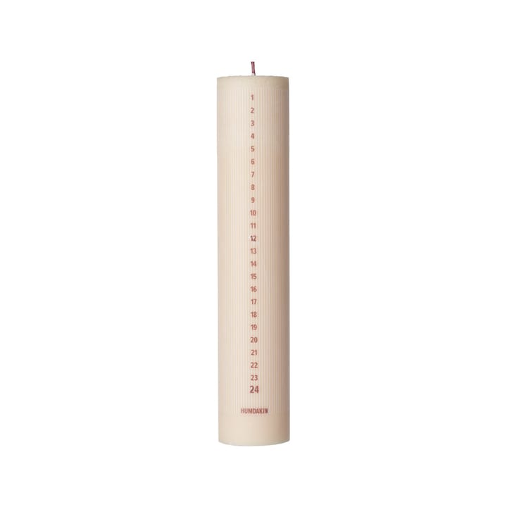 Humdakin kalenterikynttilä 25 cm - Shell - Humdakin