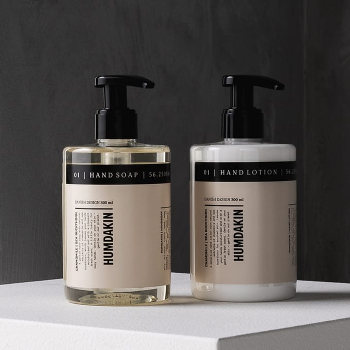 Humdakin käsienhoitopakkaus 2 x 300 ml, Chamomile & sea buckthorn Humdakin