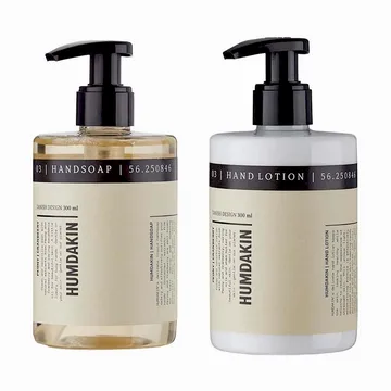 Humdakin käsienhoitopakkaus 2 x 300 ml - Peony & cranberry - Humdakin