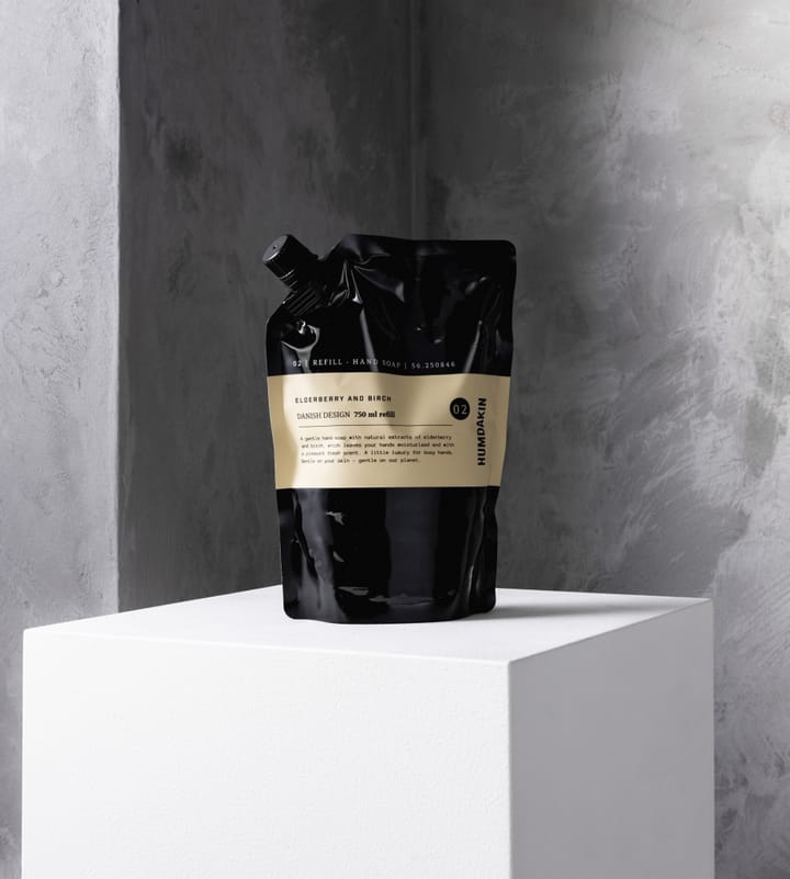 Humdakin käsisaippua refill 750 ml - Elderberry & birch - Humdakin