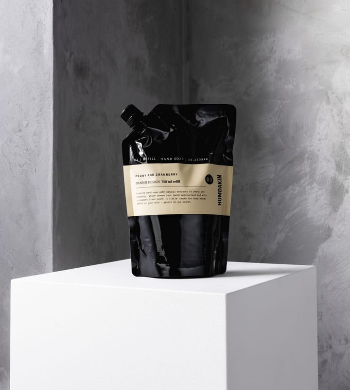 Humdakin käsisaippua refill 750 ml - Peony & cranberry - Humdakin