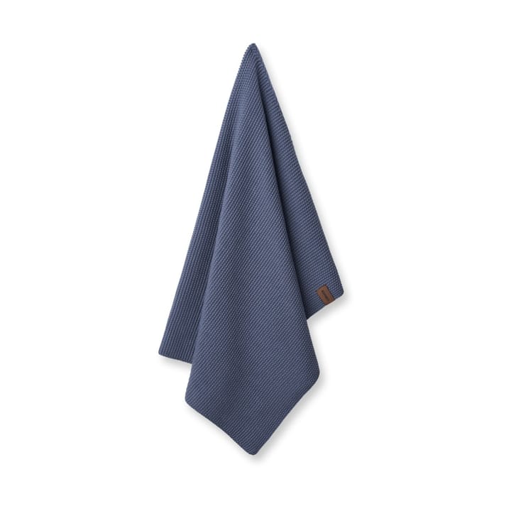 Humdakin Knitted -keittiöpyyhe 45x70 cm - Blue stone - Humdakin