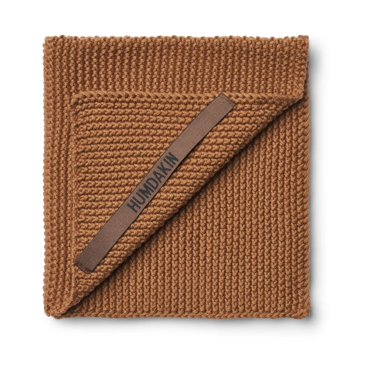 Humdakin Knitted tiskipyyhe 28x28 cm, Tabacco Humdakin