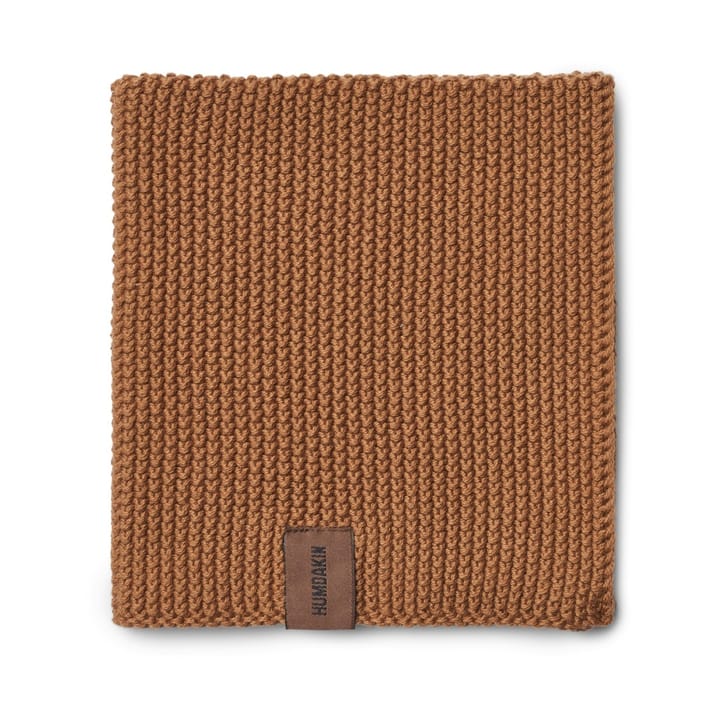 Humdakin Knitted -tiskipyyhe 28x28 cm - Tabacco - Humdakin