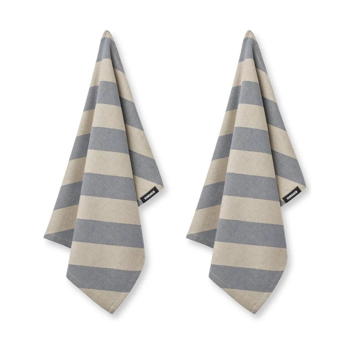 Humdakin Recycled keittiöpyyhe 45 x 70 cm 2-pack, Blue candy Humdakin