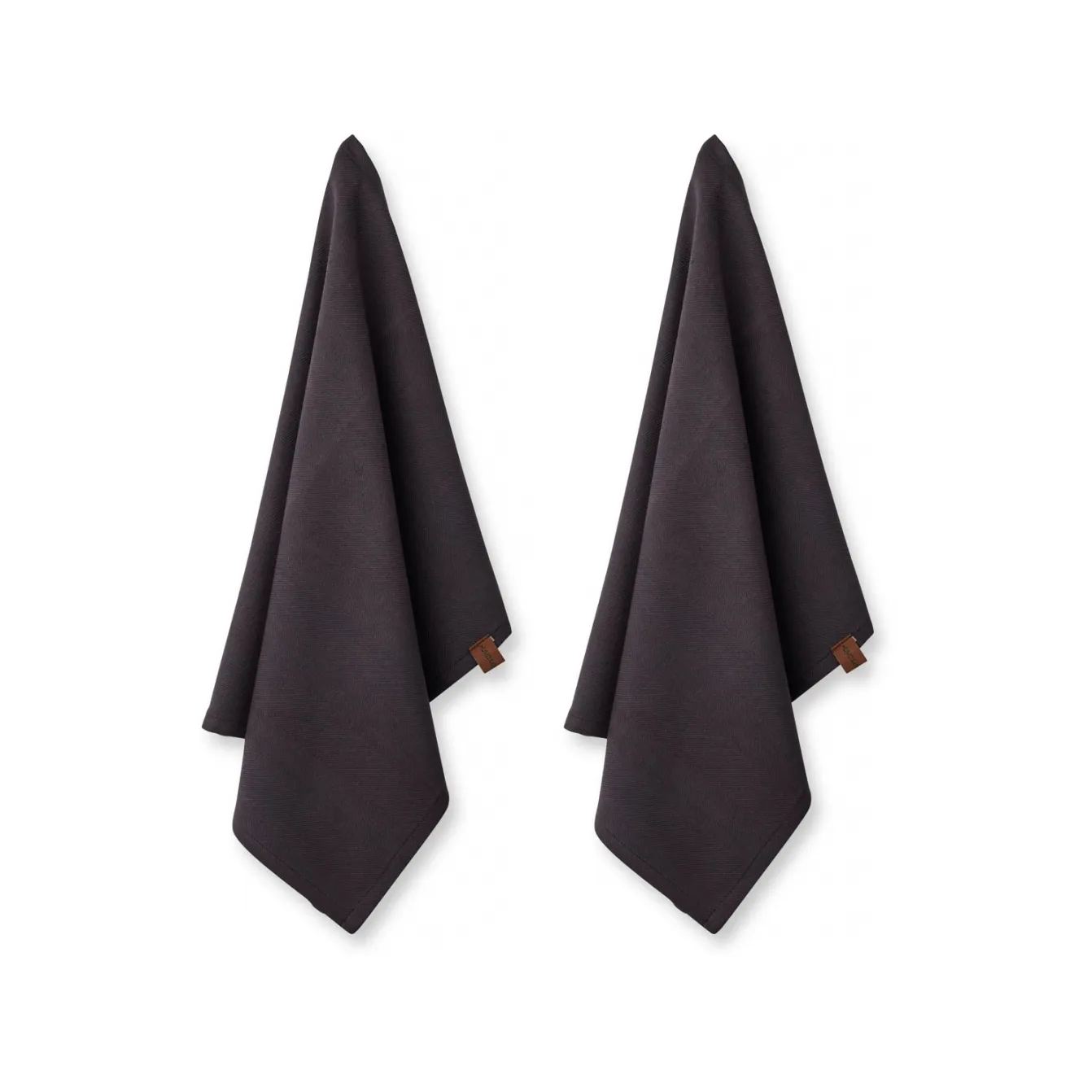 Humdakin Recycled keittiöpyyhe 45 x 70 cm 2-pack, Coal  Humdakin
