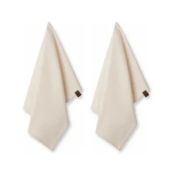 Humdakin Recycled keittiöpyyhe 45 x 70 cm 2-pack - Shell - Humdakin