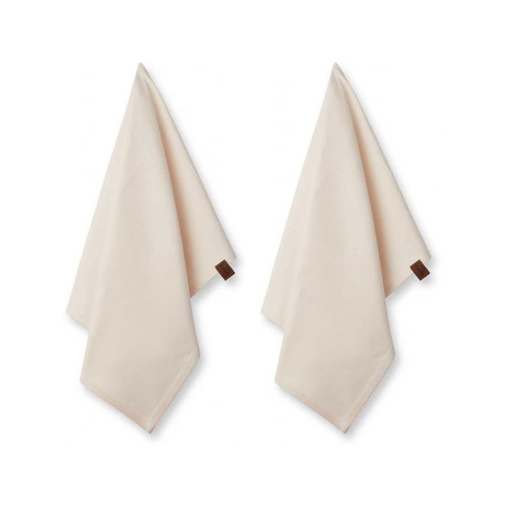 Humdakin Recycled keittiöpyyhe 45 x 70 cm 2-pack, Shell Humdakin