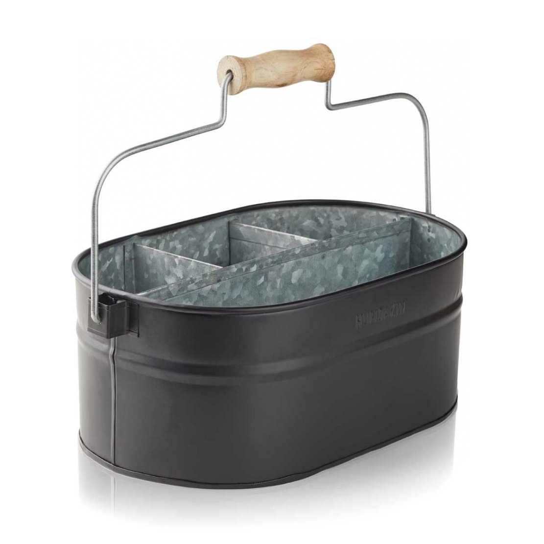 Humdakin Humdakin System bucket -säilytyslaatikko 30×19 cm Matte black
