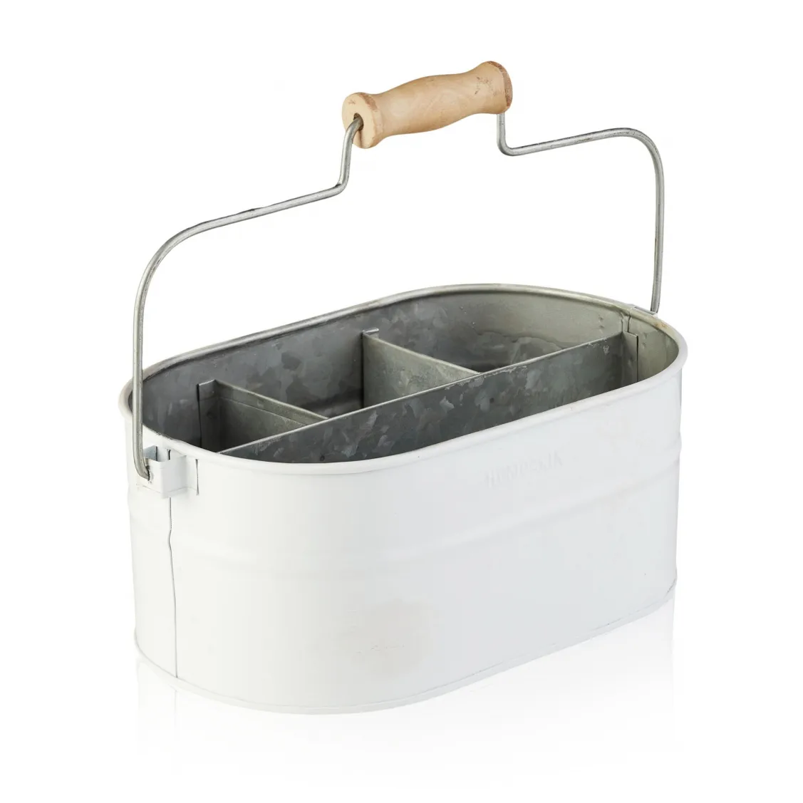 Humdakin System bucket -säilytyslaatikko 30x19 cm, White Humdakin
