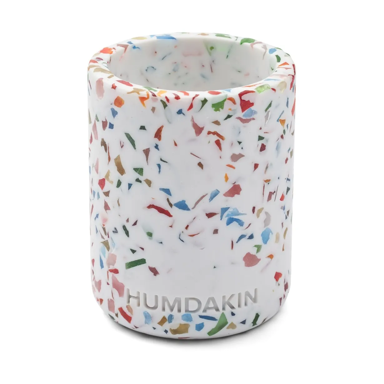 Humdakin Terrazzo -hammasharjamuki 10 cm, Rainbow Humdakin