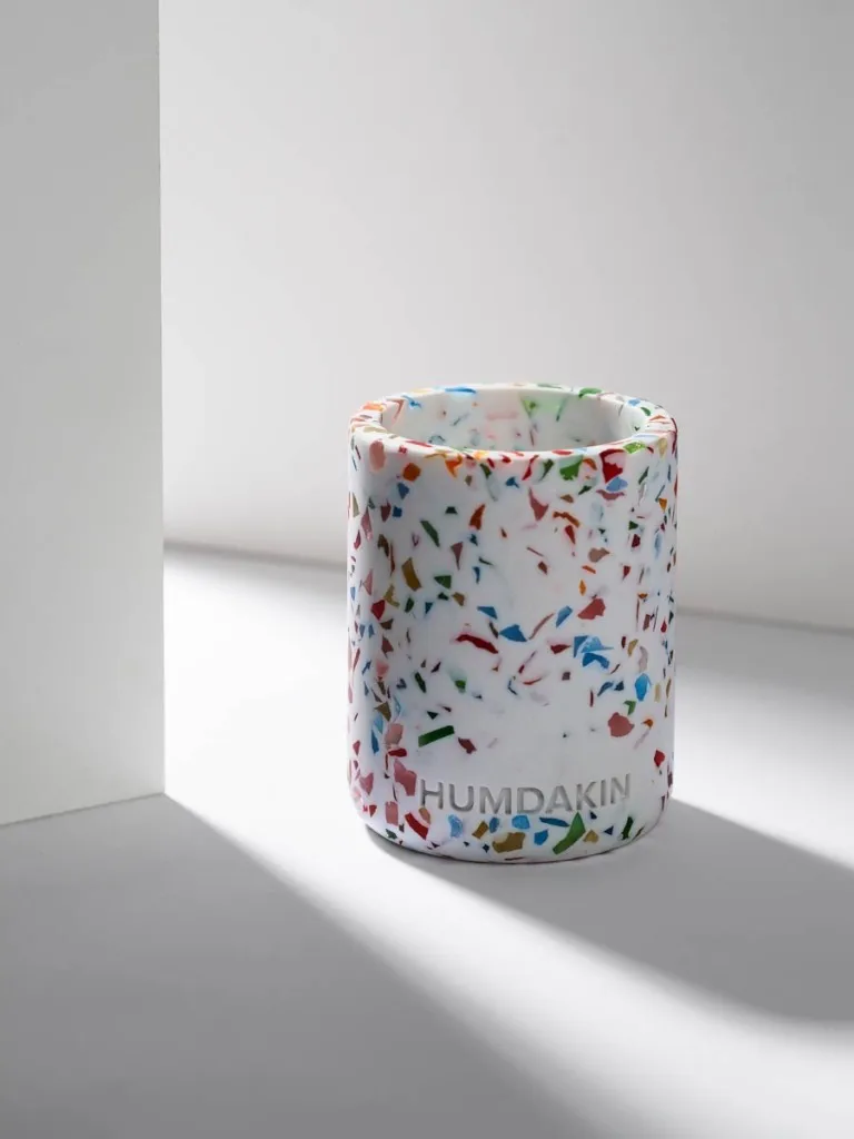 Humdakin Terrazzo -hammasharjamuki 10 cm, Rainbow Humdakin